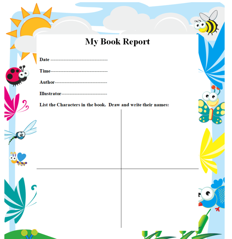 Top 12 Customizable Book Report Templates