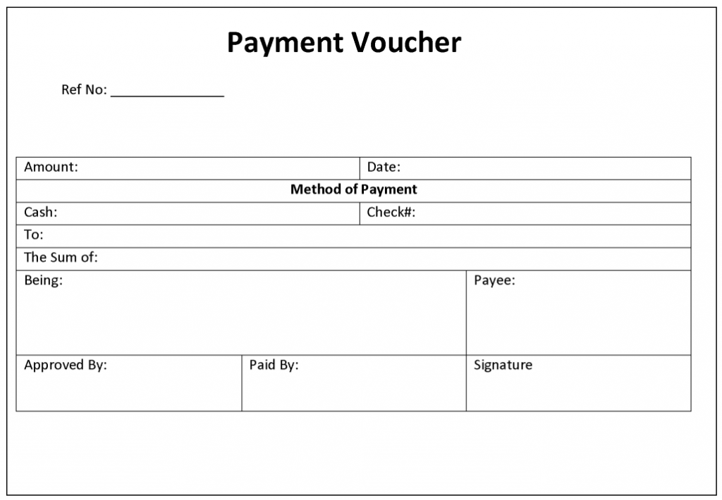 Excel Payment Voucher Template With Images Invoice De - vrogue.co