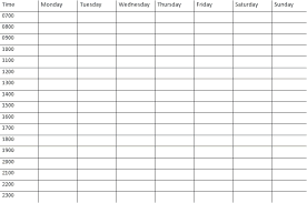 Top 5 Resources To Get Free Timetable Templates - Word Templates, Excel ...