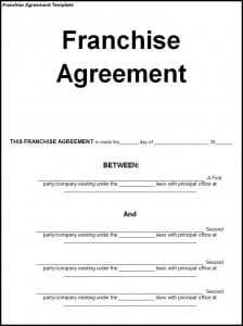 Top 5 Samples Of Franchise Agreement Templates