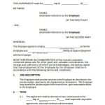 10+ Free Employment Agreement Templates