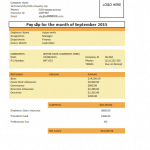 Best 23 Formats Of Salary Slip Templates