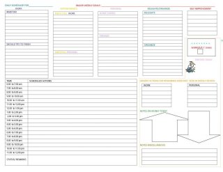 8 free weekly planner templates word excel templates