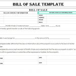 13+ Printable Bill of Sale Templates [WORD, EXCEL]