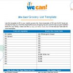 17 BEST Printable Grocery List Templates [WORD, EXCEL, PDF]