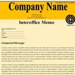 15+ Official Interoffice Memo Templates & Formats [PDF, WORD]