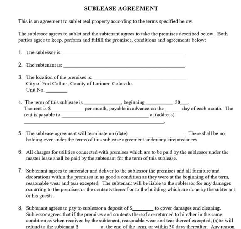 17+ BEST Lease Agreement Templates [WORD, PDF] – Word Excel Templates