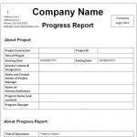 16+ FREE Progress Report Templates