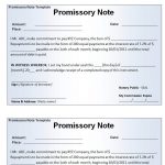 FREE 15 Editable Promissory Note Templates