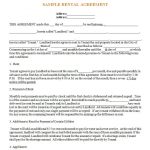 13+ FREE Rental Agreement Templates WORD