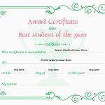 7+ Student Of The Year Certificate Templates