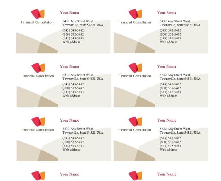 20+ FREE Visiting Card Templates in MS WORD – Word Excel Templates