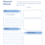 10+ Handy Daily Planner Templates