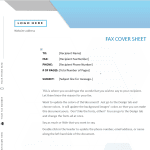 Top 23 FREE Fax Cover Sheet Templates